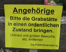 Grabpflege